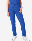 TiScrubs Royal Blue Women's Stretch 9-Pocket Pants Front View Pants Only