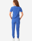 Women's Stash-Pocket Scrub Top