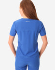 Women's Stash-Pocket Scrub Top