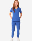 Women's Stash-Pocket Scrub Top