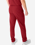 TiScrubs Bold Burgundy Men's 9-Pocket Scrub Pants Back Pants Only