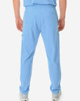 TiScrubs Ceil Blue Men's 9-Pocket Scrub Pants Back Pants Only