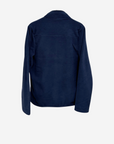 Port Authority Fleece Zippered Fleece Jacket with University of Kansas Health System Logo Navy Back View