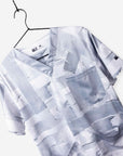 Funny Duct Tape Print Scrub Top For Men real texture