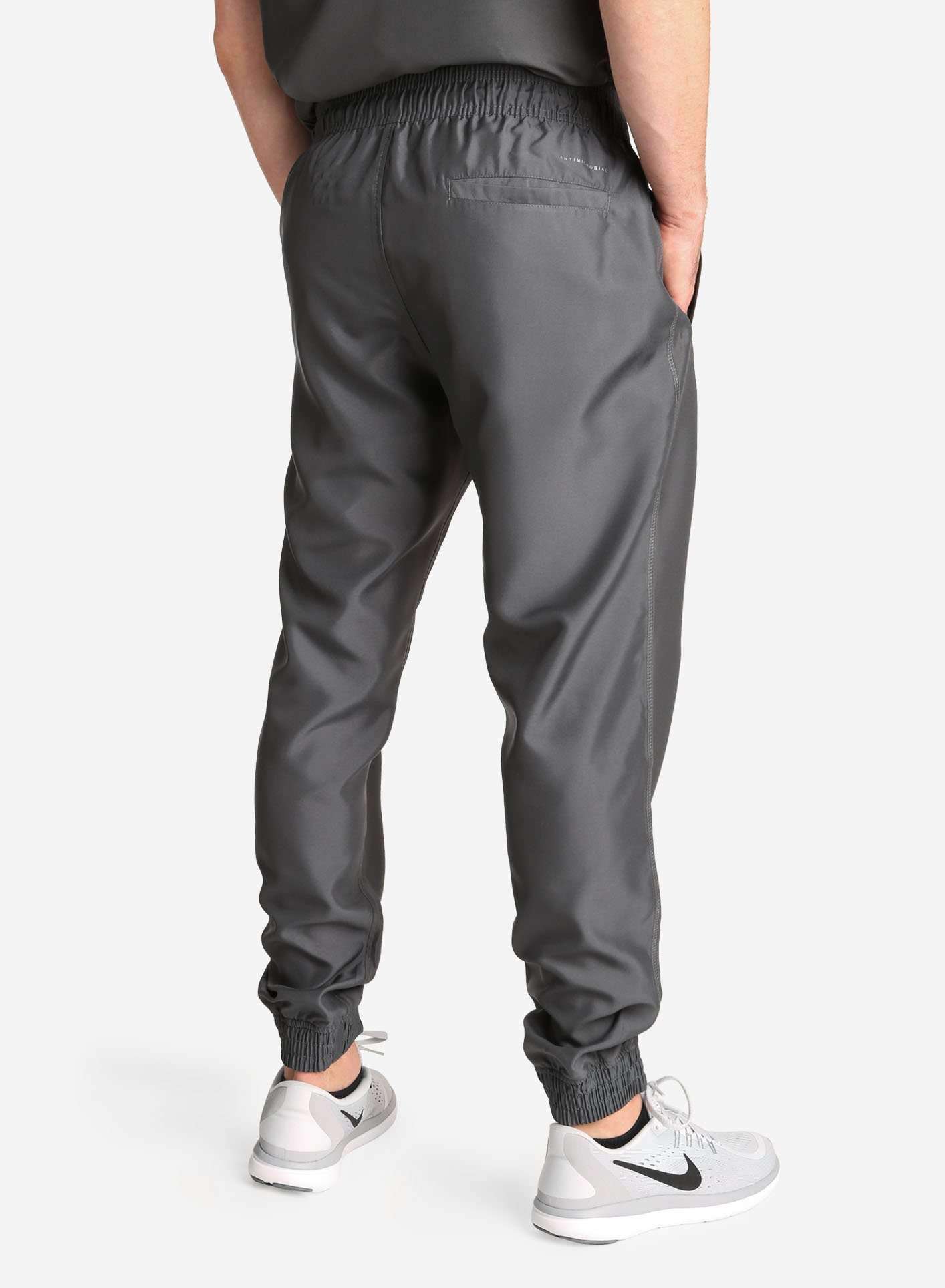 Men's Jogger Scrub Pants in Dark gray