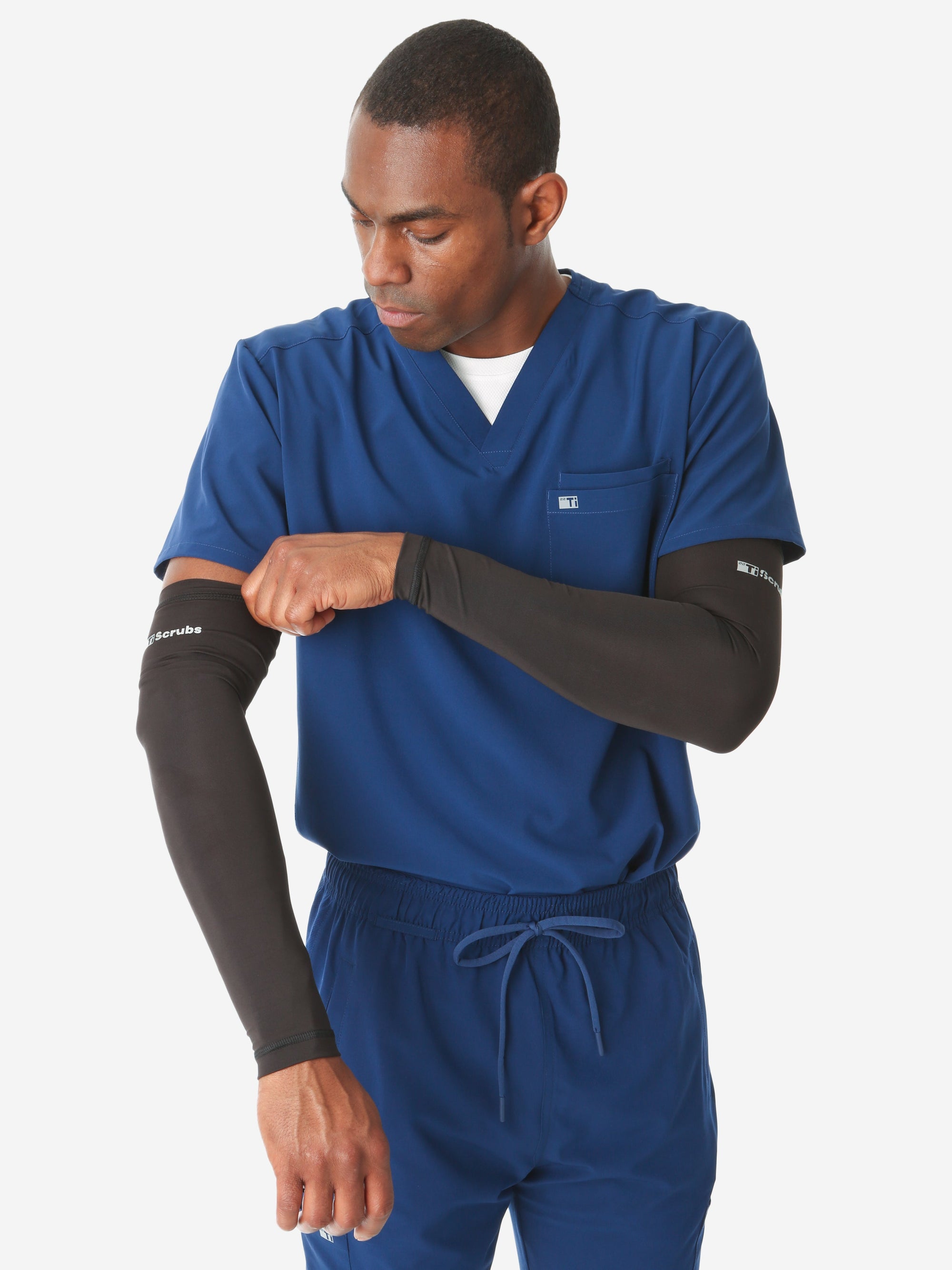 Real Black Medical Arm Sleeve Covers