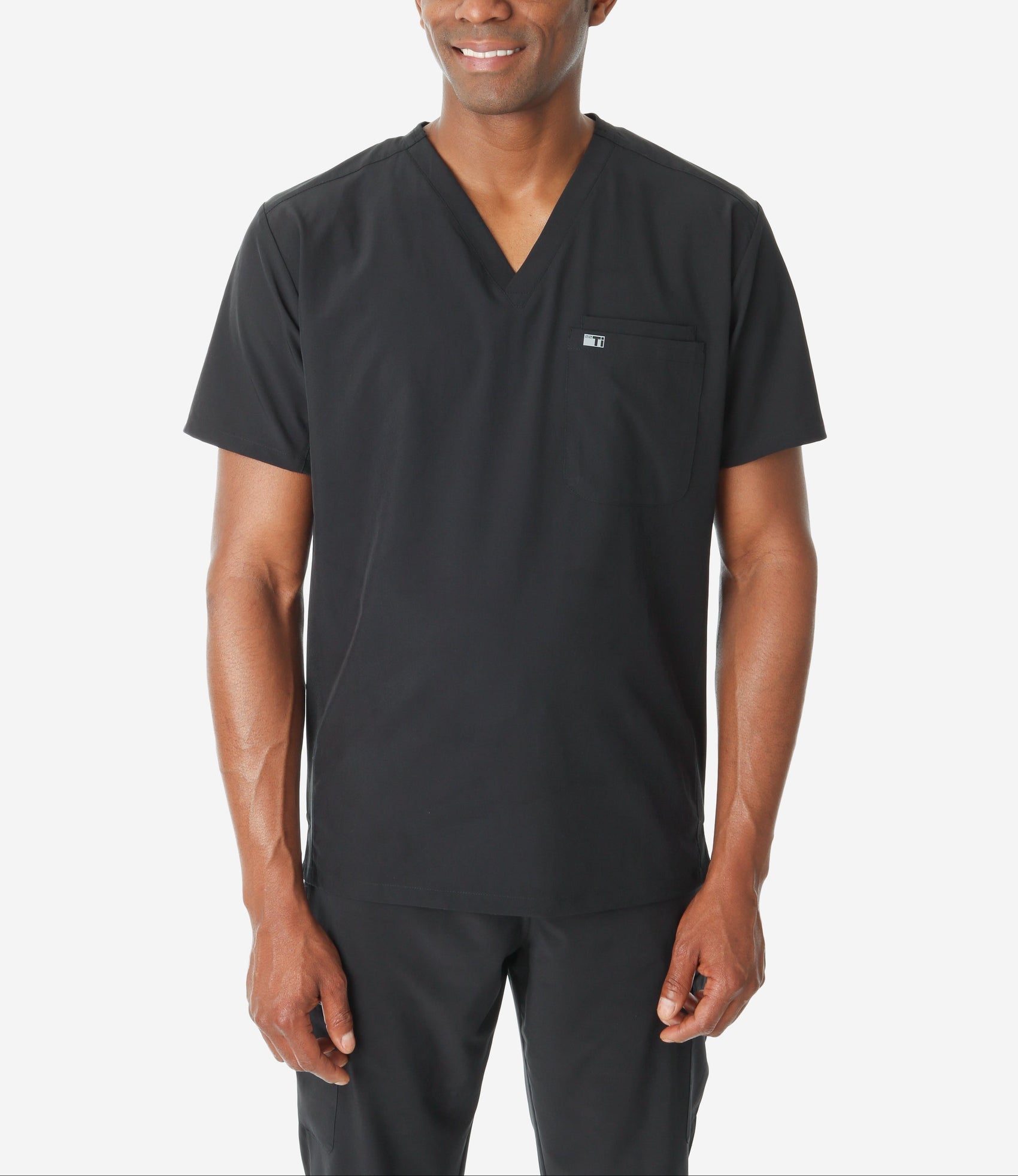 Men's Short-Sleeve Scrub Tops