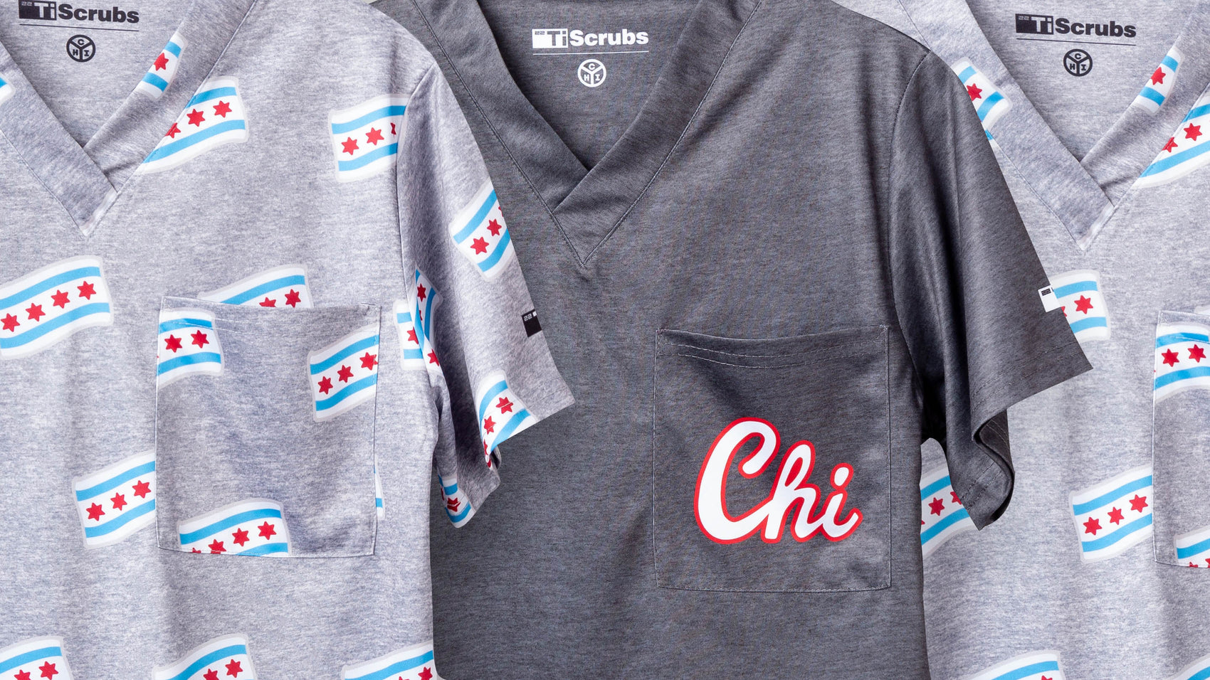 ZZ - Chicago Scrub Tops | Chitown Clothing x TiScrubs