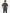 Men's Charocal Gray Five-Pocket Scrub Top Only Back View