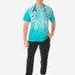 Men's The University of Kansas Health System Scrub Top Design Contest Winner You Matter We Care Full Body Front View