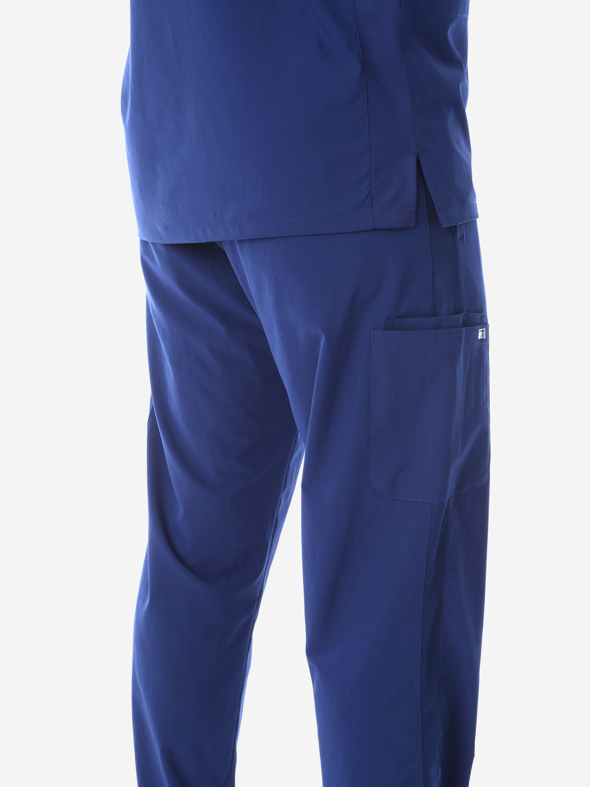 Men&#39;s Five-Pocket Scrub Top