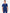 Men's Navy Blue Five-Pocket Scrub Top Top Only Front 