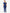 Women's 9-Pocket Scrub Pants Navy Blue with Stash Pocket Top Back View