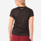 TiScrubs Women's Real Black Mesh Short-Sleeve Underscrub Top Only Back