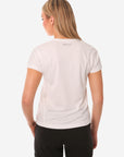 TiScrubs Women's White Mesh Short-Sleeve Underscrub Top Only Back
