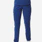 Women's 9-Pocket Navy Blue Scrub Pants Front View
