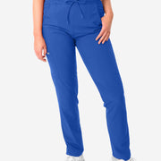 TiScrubs Royal Blue Women's Stretch 9-Pocket Pants Front View Pants Only