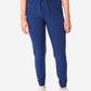Women's Navy Blue Perfect Scrub Joggers Pants Only Front with One-Pocket Scrub Top