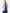 Women's Mesh Scrub Jacket Ceil Blue Front View Jacket Only