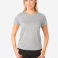 Women's Titanium Gray Short Sleeve Underscrub Front 