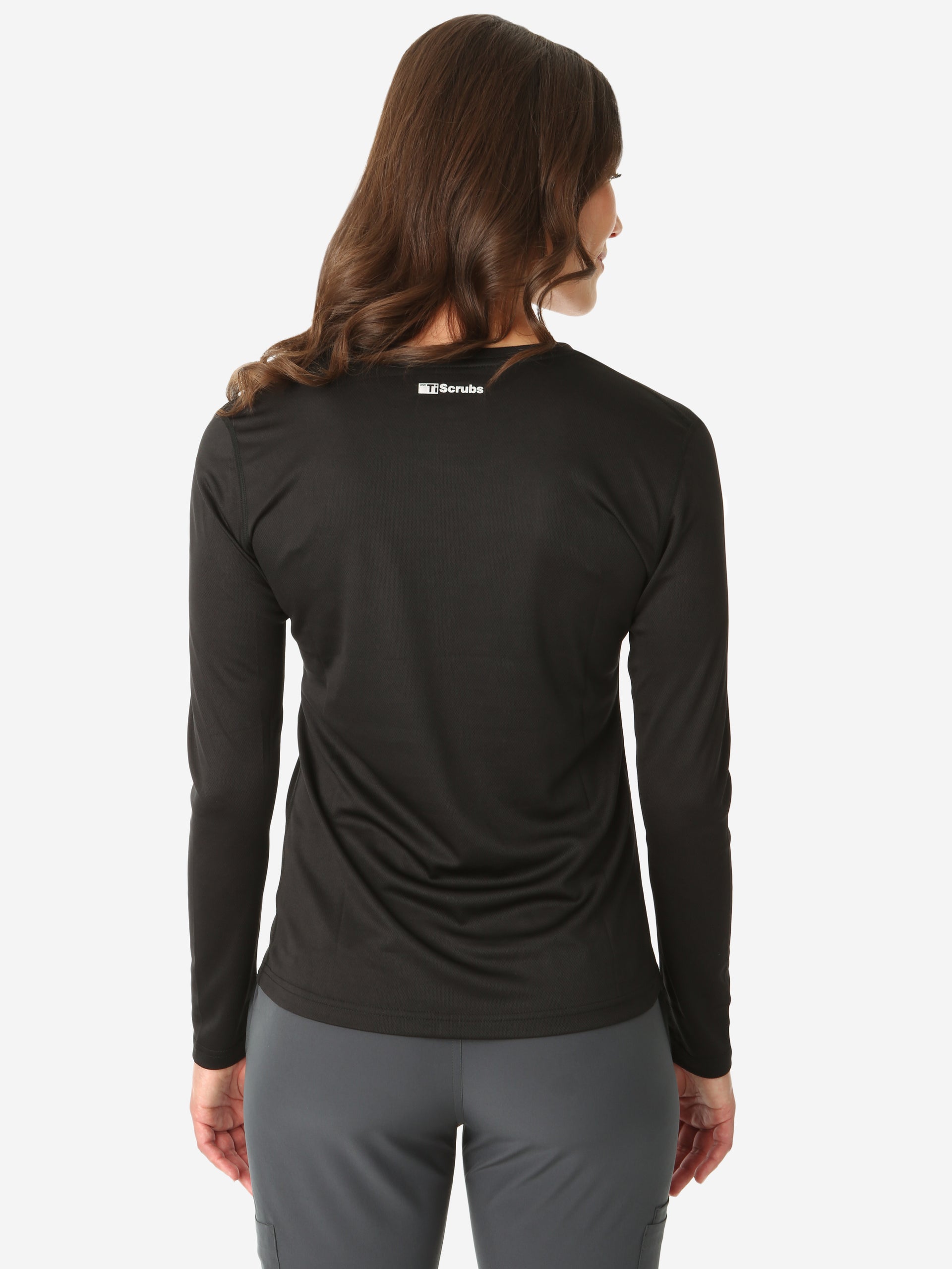 Women's Long-Sleeve Underscrub | Real Performance Scrubs – TiScrubs