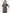 TiScrubs Women's Stretch One-Pocket Scrub Top Charcoal Gray Untucked Front Top Only