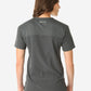 TiScrubs Women's Stretch One-Pocket Scrub Top Charcoal Gray Untucked Back Top Only