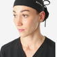 TiScrubs Women's Scrub Cap Real Front and Side View