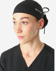 TiScrubs Women's Scrub Cap Real Front and Side View