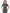 TiScrubs Women's Stretch One-Pocket Scrub Top Charcoal Gray Tucked Front Top Only