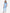 Women's Four-Pocket Scrub Top Ceil Blue with Perfect Scrub Joggers Front View