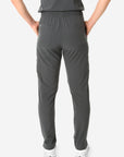 TiScrubs Charcoal Gray Women's Stretch 9-Pocket Pants Back View Pants Only