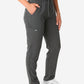 TiScrubs Charcoal Gray Women's Stretch 9-Pocket Pants Side View Pants Only