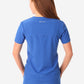 Women's Stash-Pocket Scrub Top