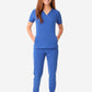 Women's Stash-Pocket Scrub Top