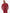 Men's Bold Burgundy Long-Sleeve Scrub Top Front View Top Only