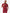 Men's Five-Pocket Scrub Top Bold Burgundy Front View