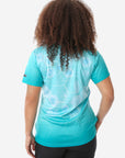 The University of Kansas Health System Nurses Week Contest Women's Scrub Top Back View Top Only
