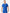 Men's Double-Pocket Scrub Top Royal Blue Front