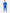 Men's Perfect Jogger Scrub Pants Royal Blue with Double-Pocket Top Front