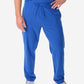 Men's 9-Pocket Scrub Pants Royal Blue Front