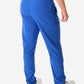 Men's Royal Blue 9-Pocket Scrub Pants Back View