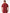 TiScrubs Men's Stretch Bold Burgundy Double-Pocket Scrub Top Only Back