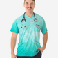 Men's The University of Kansas Health System Scrub Top Design Contest Winner You Matter We Care Top Only Front View