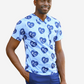 Men's "All-Over KC Heart" Scrub Top