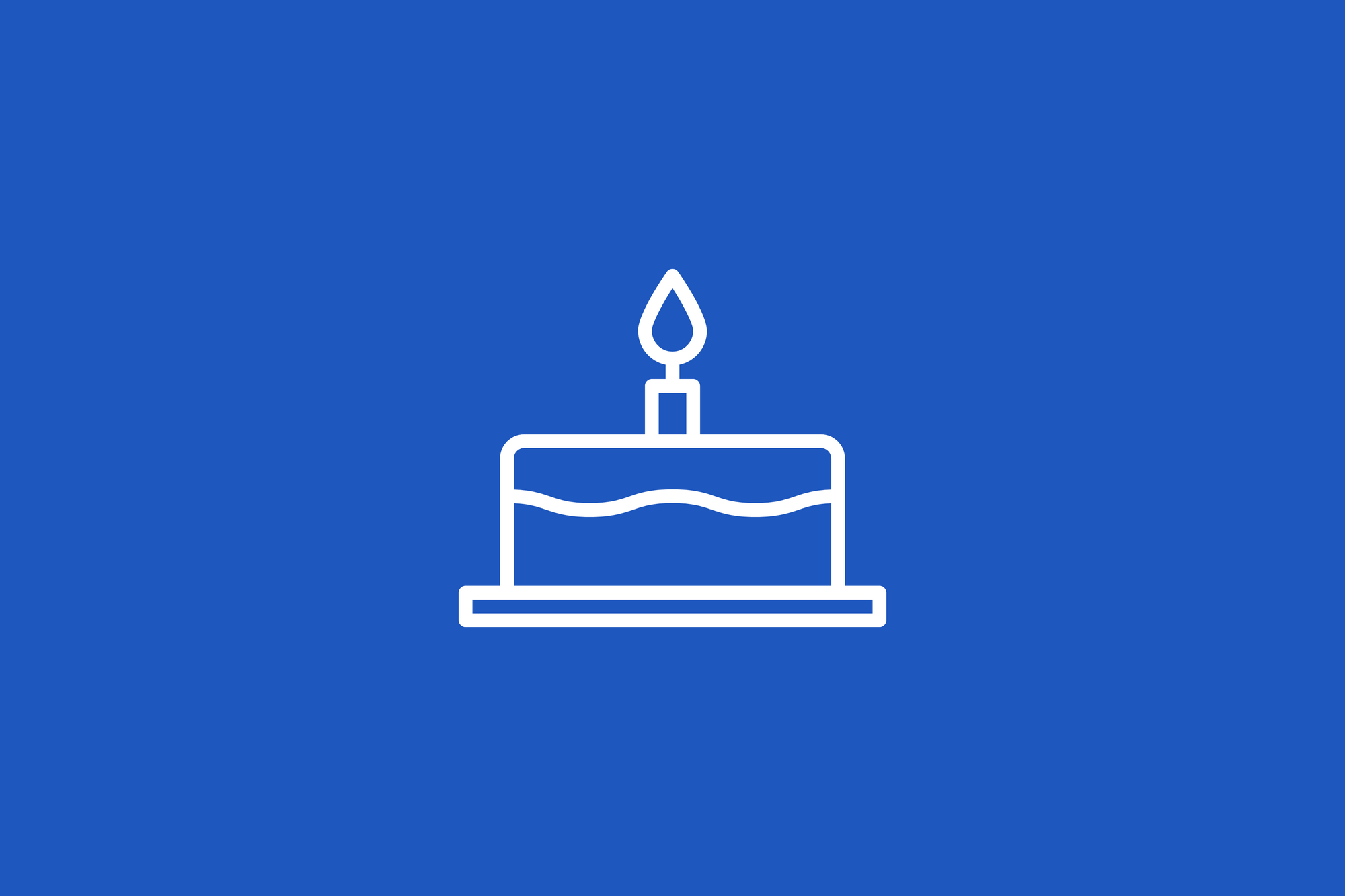 Celebrate A Birthday Cake Icon