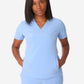 Women's Stash-Pocket Scrub Top