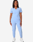 Women's Stash-Pocket Scrub Top