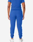 TiScrubs Royal Blue Women's Stretch Perfect Jogger Pants Back View Pants Only
