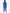 TiScrubs Royal Blue Women's Stretch Perfect Jogger Pants and One-Pocket Tuckable Top Front Back Full Body